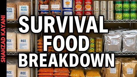 Emergency Food Storage Breakdown For Preppers