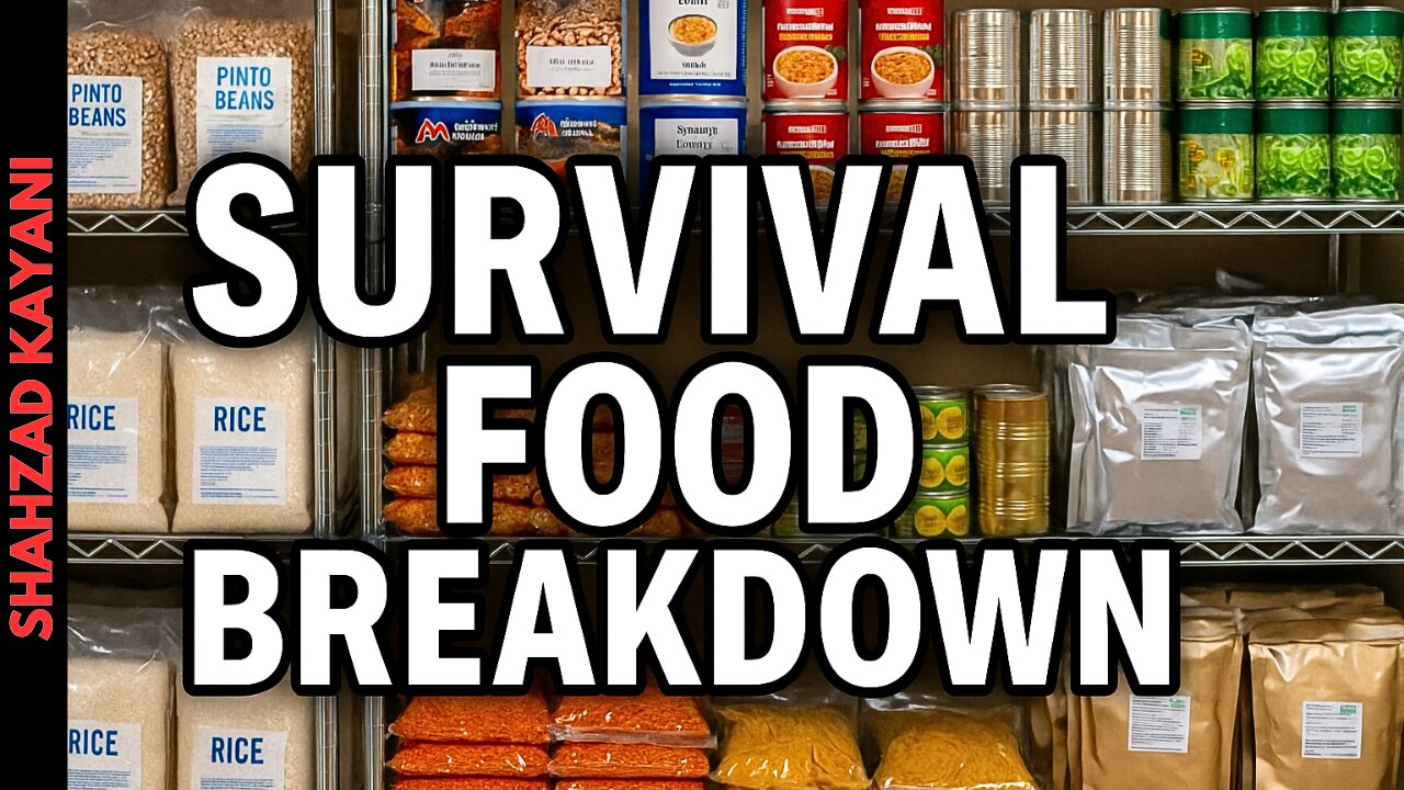 Emergency Food Storage Breakdown For Preppers