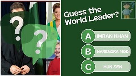 Guess the Leader Can You Name These World Leaders