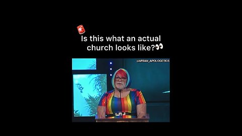 From the Pulpit at Allendale United Methodist Church in Florida (looks demonic)