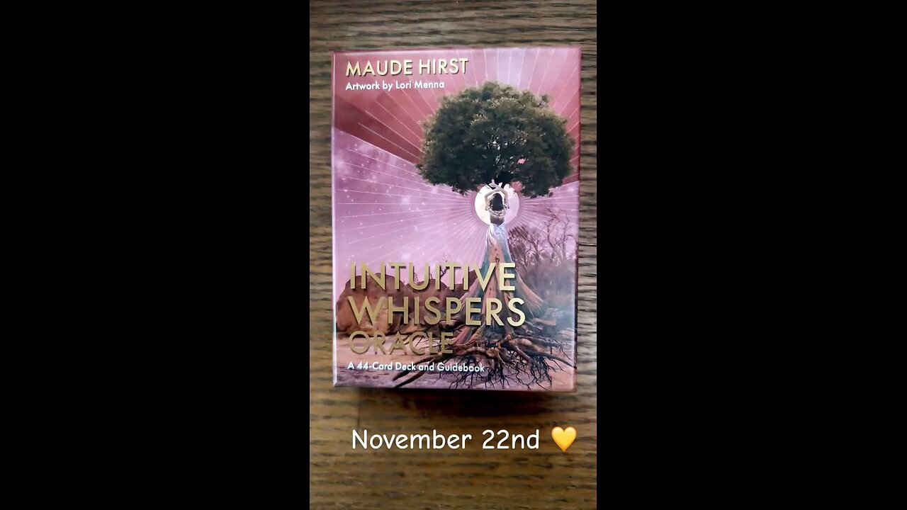 11/22/25 card: time to shine