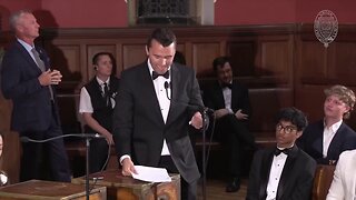 Charlie Kirk Sends a Stark Warning to the Oxford Union