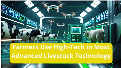 Farmers Use High-Tech in Raising Livestock You've Never Seen – Most Advanced Livestock Technology