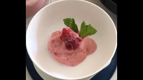 Video #7 Strawberry and Banana sorbet