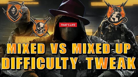 Mixed Vs Mixed Up Difficulty Tweak | Black ops 6 Private Match