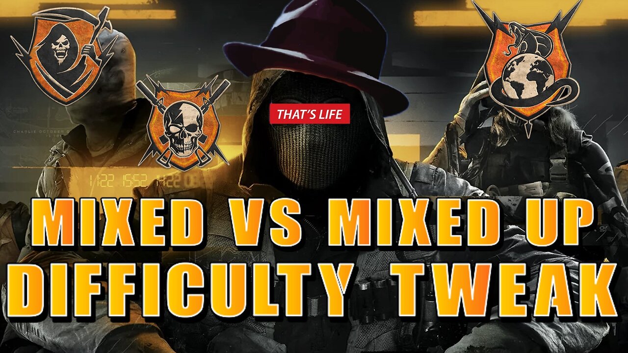 Mixed Vs Mixed Up Difficulty Tweak | Black ops 6 Private Match
