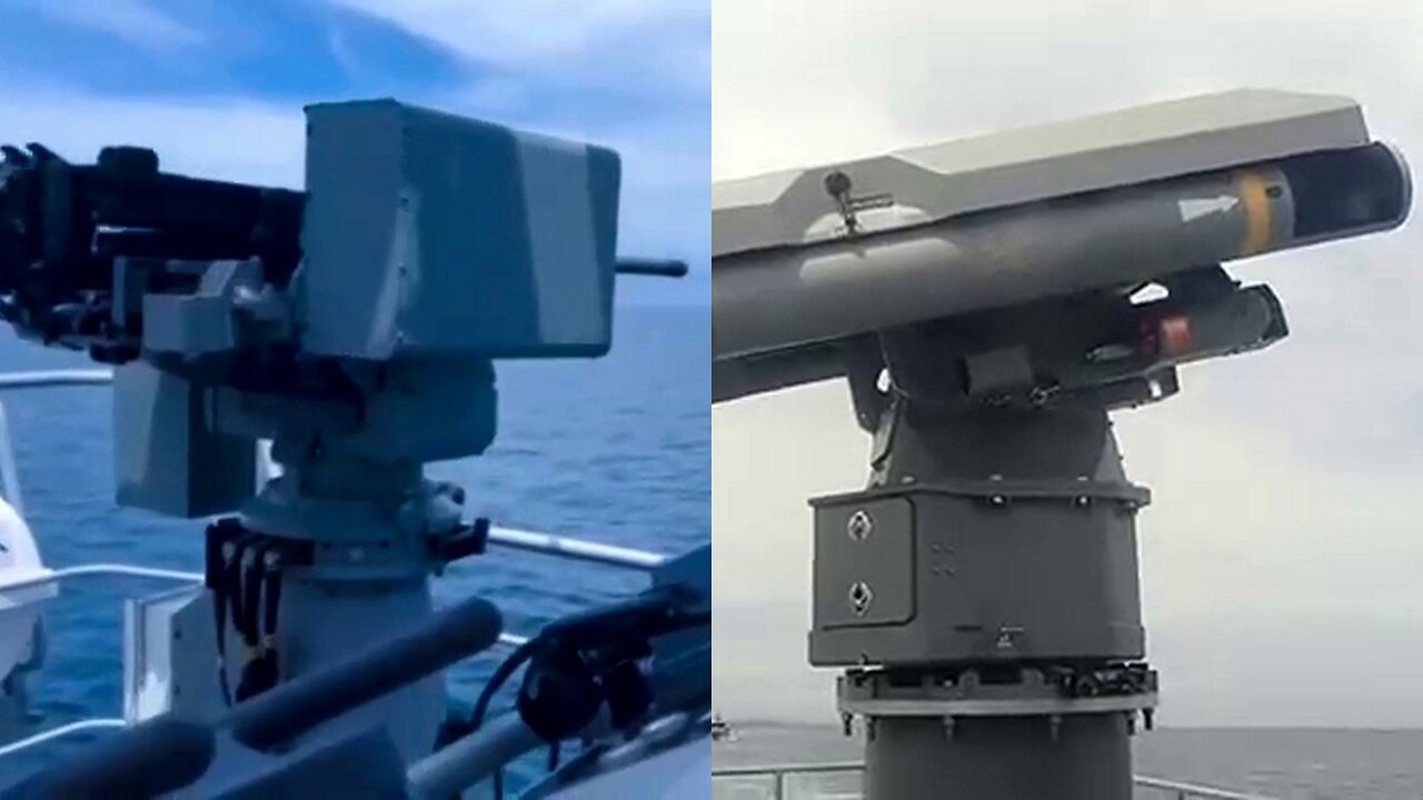 Just some Videos of an MPAC Mk III Vessel of the PN firing its Mini-Typhoon Gun and Typhoon MLS ER