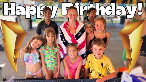 HAPPY BIRTHDAY!! Mackenzie's "Power Rangers" Themed 7th Birthday Party
