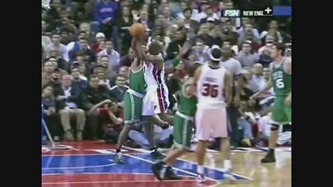 Chauncey Billups 25 Points 10 Ast Vs. Celtics, 2005-06.