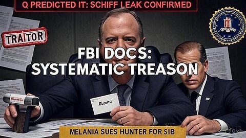 SCHIFF LEAK SCANDAL CONFIRMED: Declassified FBI Docs Expose TREASON - Q Predicted It in 2017!