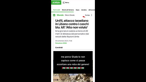 la notizia del giorno