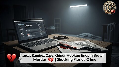 Lucas Ramirez Case: Grindr Hookup Ends in Brutal Murder 💔🔪 | Shocking Florida Crime