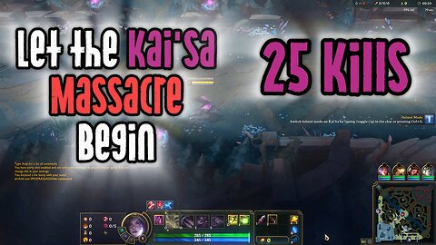 League Of Legends | Kai'sa | 25/9 | Gameplay