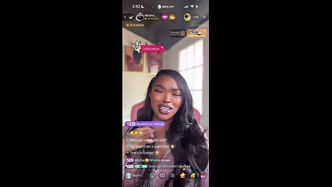 LIYAH DA DOLL READS GGHUNCHO AND TRAPCECE BIGO LIVE