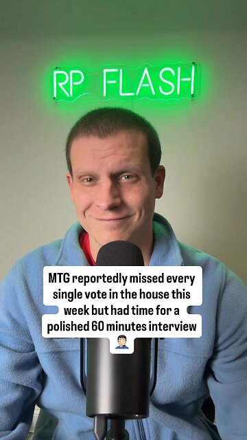 Marjorie Taylor Greene missed every single vote in the house this week