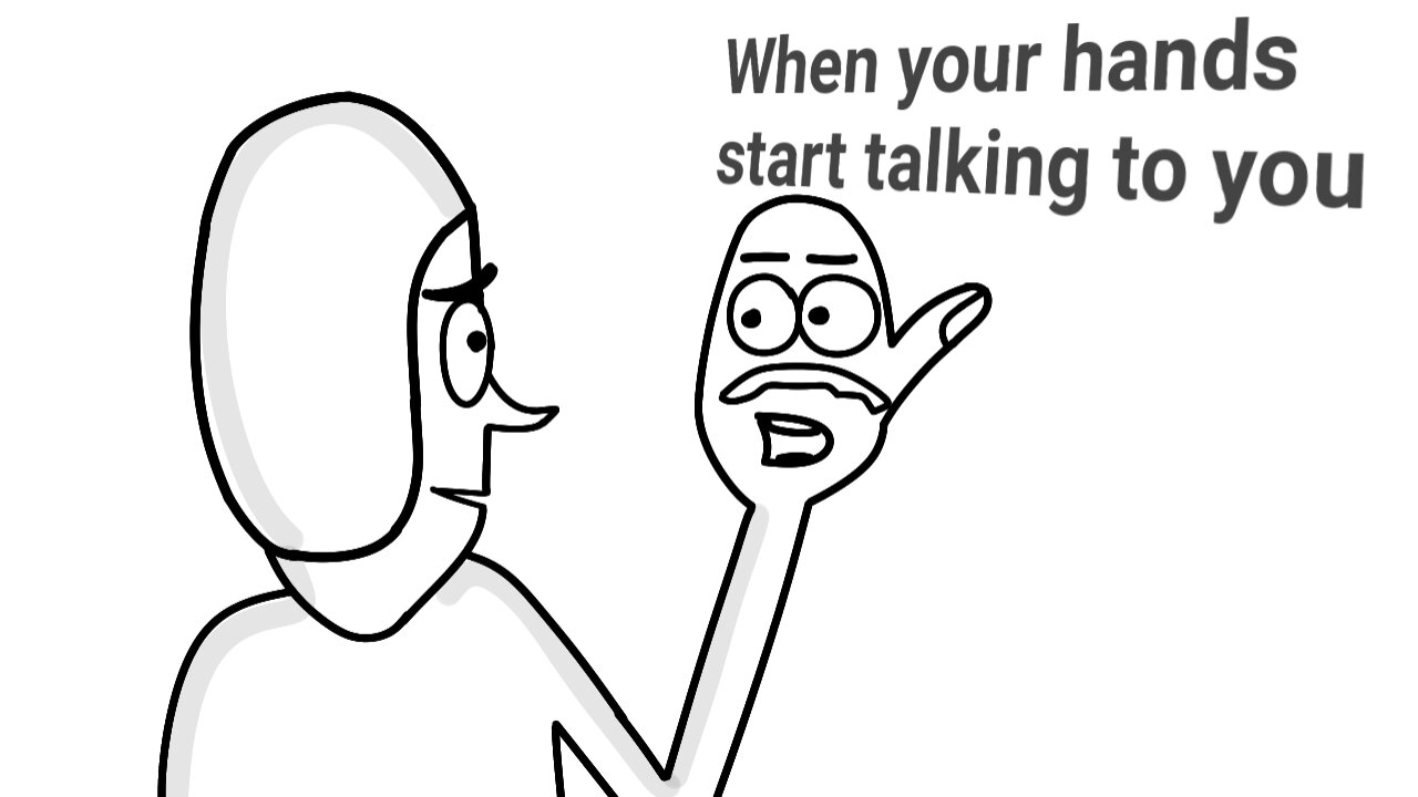 When your hands start talkin to you (Kevin&Victor's Show) SO1 EPO2