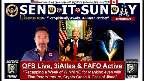 MAGA Winning: QFS Live, 3iAtlas Nears, President Trump's FAFO on Deep State as Crypto Crashes & More