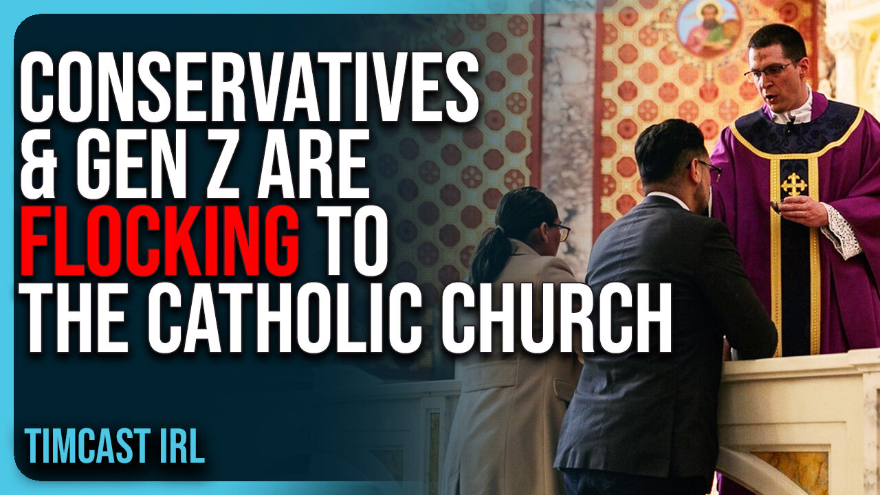 Conservatives & Gen Z Are FLOCKING To The Catholic Church, BASED
