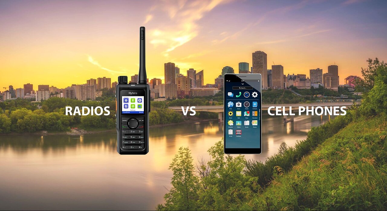 PREPPING TIPS: cellphones are better then radios when shift the answer is obvious
