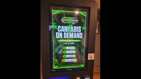CANNABIS VENDING MACHINE