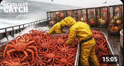 How Harvesting 200,000 lbs of King Crab Earns $3 Million in Just 7 Days | Fishing Documentary