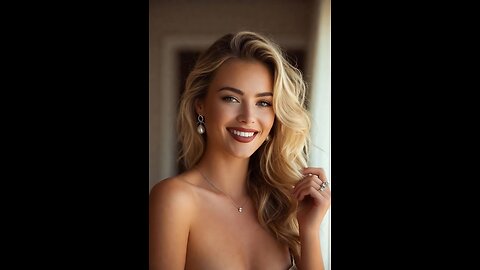 Pearl earrings and delicate necklace