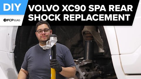 Volvo XC90 Rear Shock Replacement DIY (2015-Present Volvo XC90 SPA-chassis S90, V90, S60, V60, XC60)