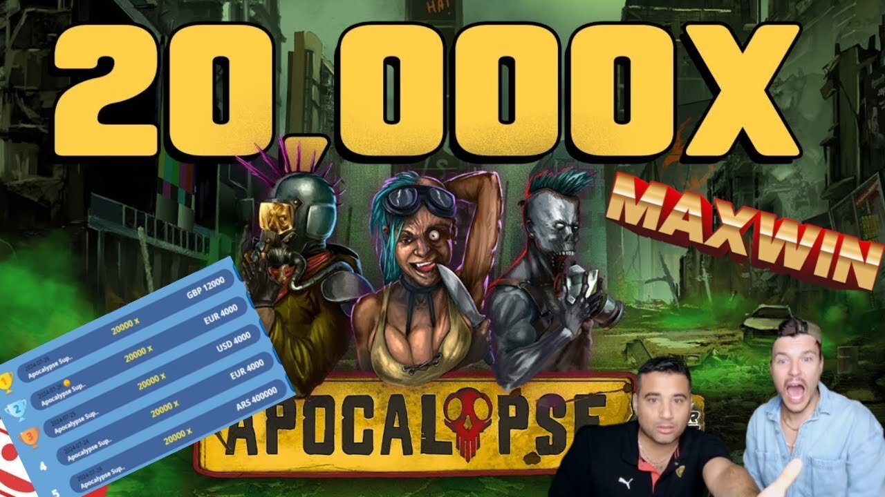 💰MAX WIN!🤯NO LIMIT CITY ‼️APOCALYPSE💣SLOT ONLINE🎰 ⚡ BIG WIN🤑