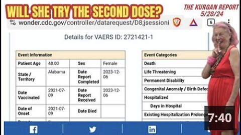 "Catastrophic Damage from First Vaccine Dose: Will She Attempt the Second?"