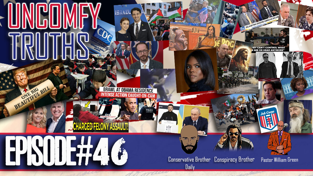 Episode No. 46 - Trump Elon Big Beautiful Bill Fallout, Glenn Greenwald scandal, LA Immigration Riots, KJP leaves Democrat Party, Israeli Couple DC Shooting, Putin Zelensky War Escalation & Colorado Firebombing