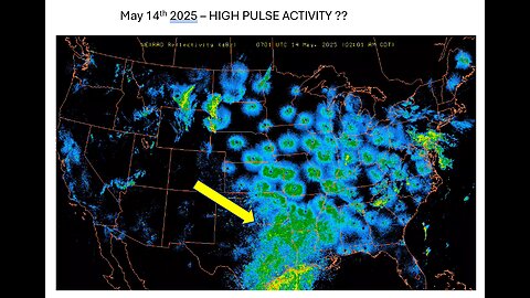 WEATHER MODIFICATION - STRANGE ACTIVITY - 5/14/2025