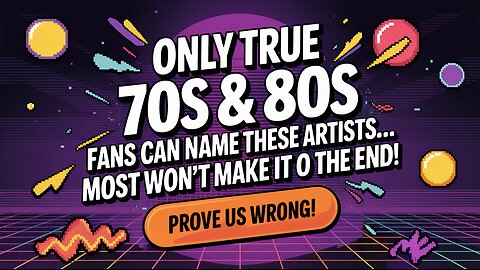 Which artists gave us these 70s & 80s classics?