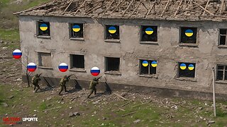 Close-Up 4 vs 10 — Russian Forces Storm Ukrainian Position in Intense Battle