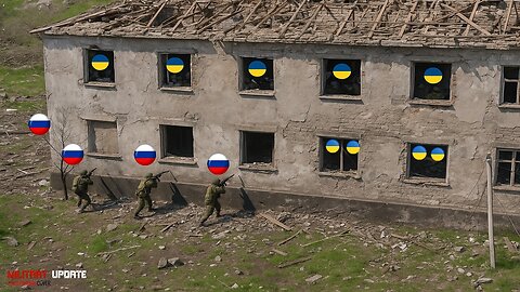 Close-Up 4 vs 10 — Russian Forces Storm Ukrainian Position in Intense Battle