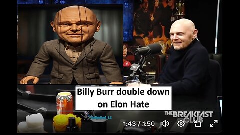 Bill Burr says Elon is a N@zi, doubles down on leftism