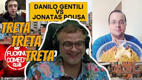 A TRETA QUE ROLOU ENTRE DANILO GENTILI E JONATAS POUSA (22.09.2024)