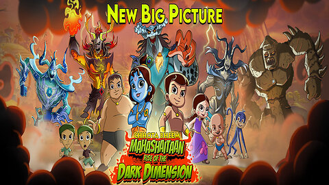 Chhota Bheem Mahashaitaan Rise Of The Dark Dimension Part 01 | King Shahapur Tv Kids