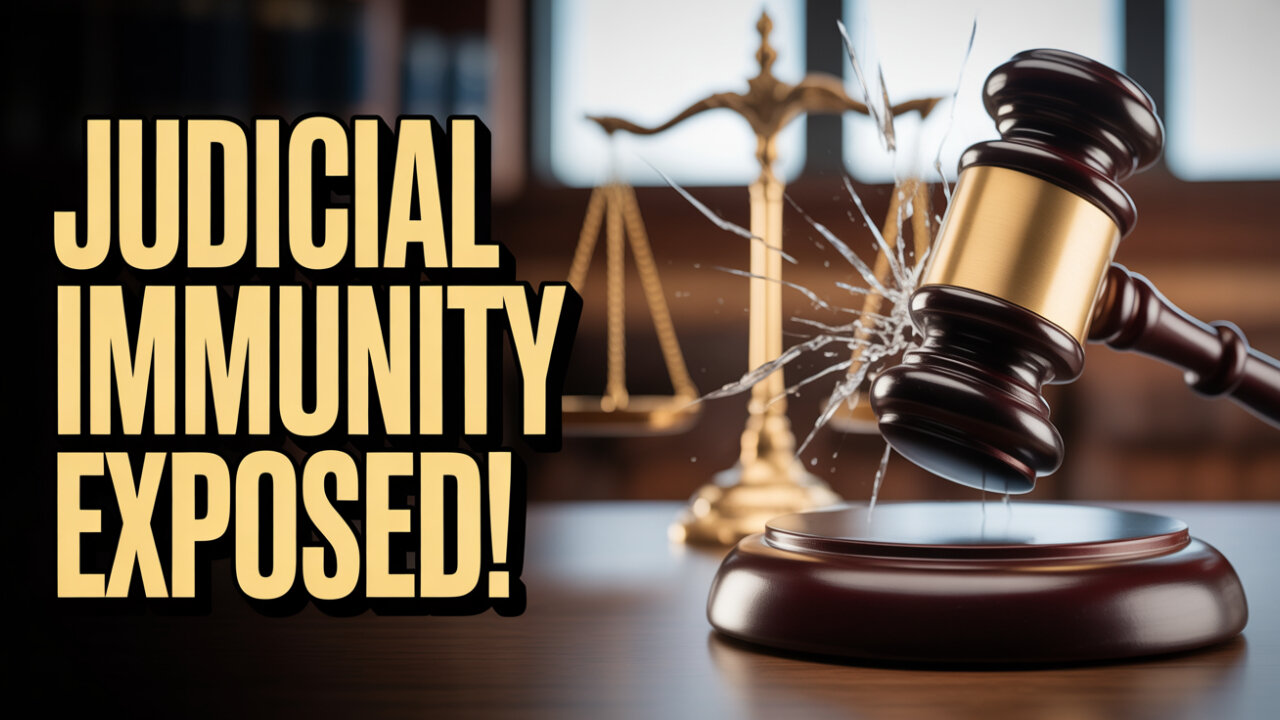 iT'S TIME TO ABOLISH JUDICIAL IMMUNITY!