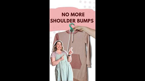 How to Fold a Hoodie on a Hanger Without Shoulder Bumps – Closet Hack You’ll Actually Use