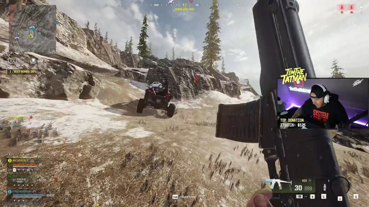 TimTheTatMan ENDS STREAM After DYING IN WORST WAY POSSIBLE on Verdansk