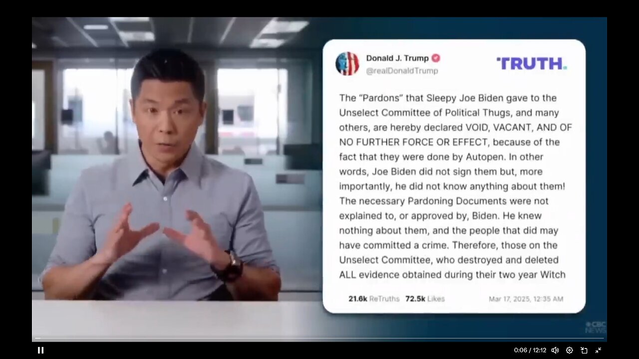 Biden's Pardons are Void... Oh well