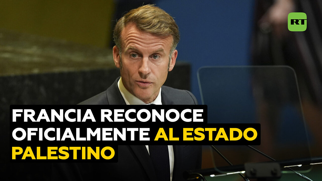 Francia reconoce al Estado palestino