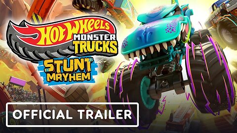 Hot Wheels Monster Trucks - Stunt Mayhem - Official Announcement Trailer