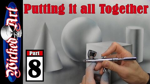 Airbrush Beginner Exercises: The Final Project