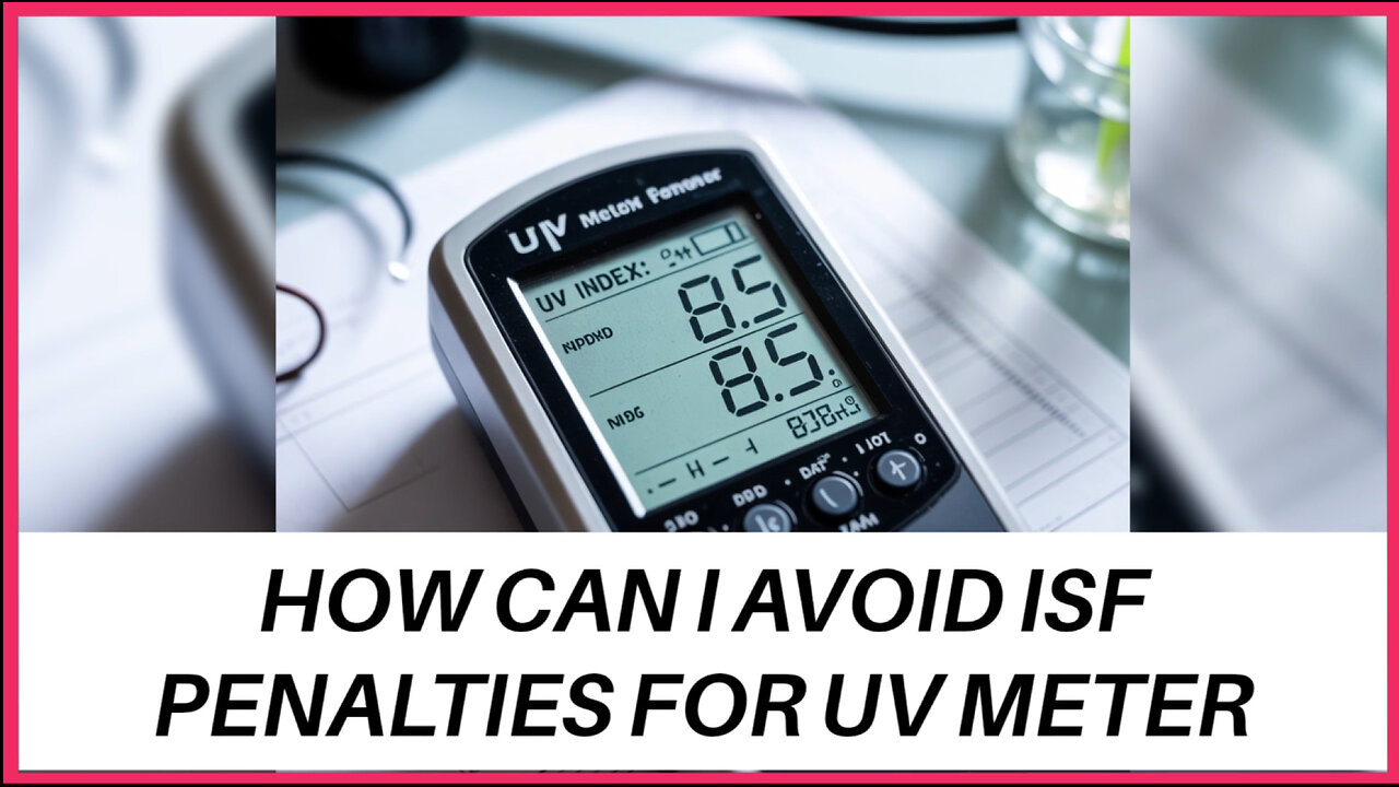 How Can I Avoid ISF Penalties For UV Meter