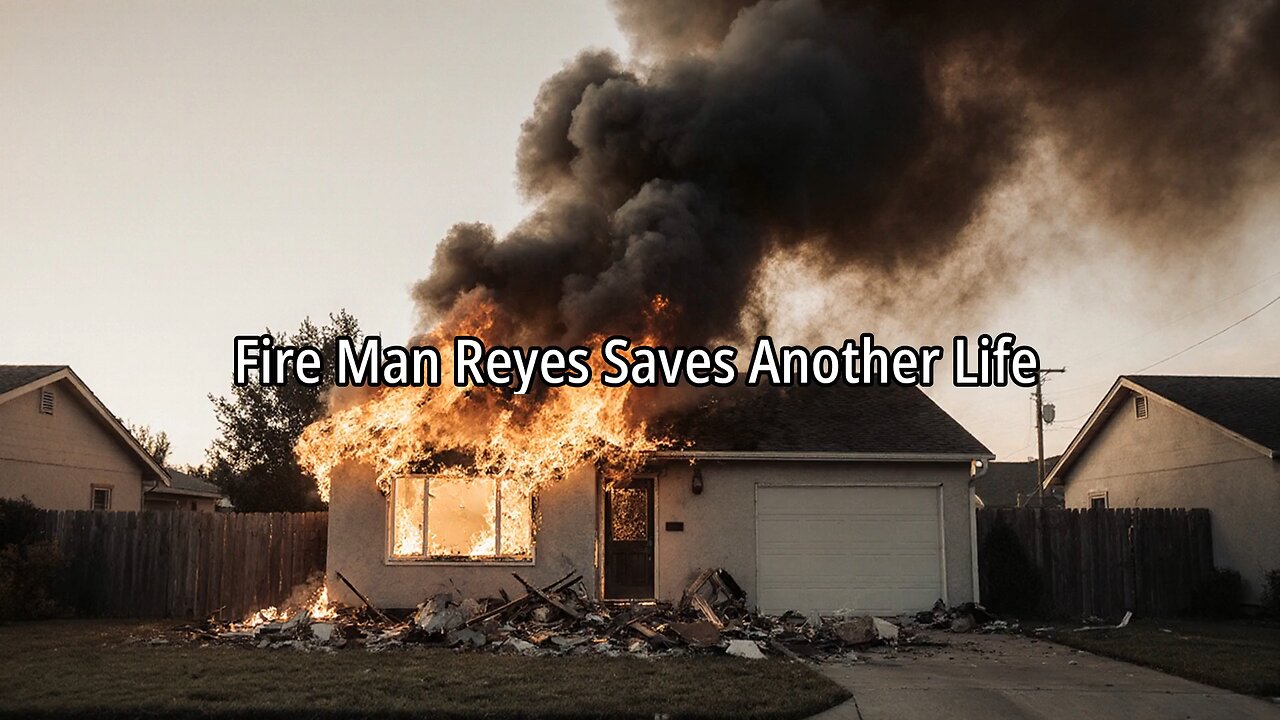 Portrait Format Puppy Pulled From Fire… Then He Does THIS