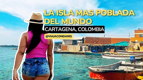 The most POPULATED island in the WORLD | SANTA CRUZ of the ISLE in COLOMBIA | ViajaConDanis