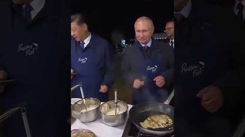 🍜 Putin & Xi Jinping Cook Together? Hilarious Diplomatic Banter in the Kitchen 🇷🇺🇨🇳