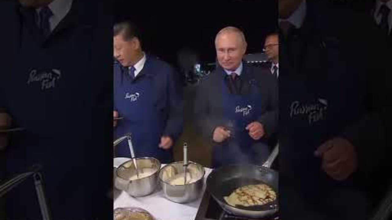🍜 Putin & Xi Jinping Cook Together? Hilarious Diplomatic Banter in the Kitchen 🇷🇺🇨🇳