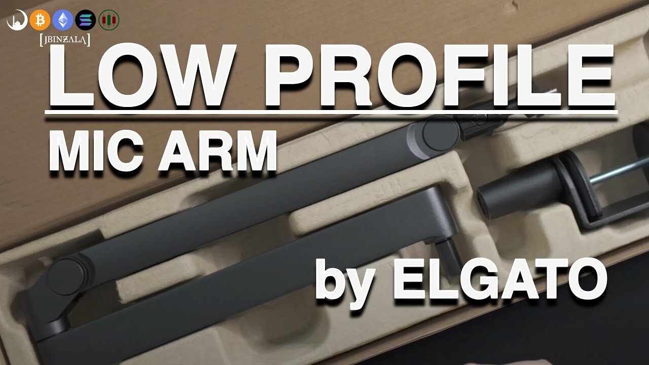 UNBOXING THE ELGATO LOW PROFILE MIC ARM